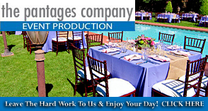 Fresno Weddings, Clovis Weddings, Sanger Weddings, The Pantages Company - Event Production - Serving Central California